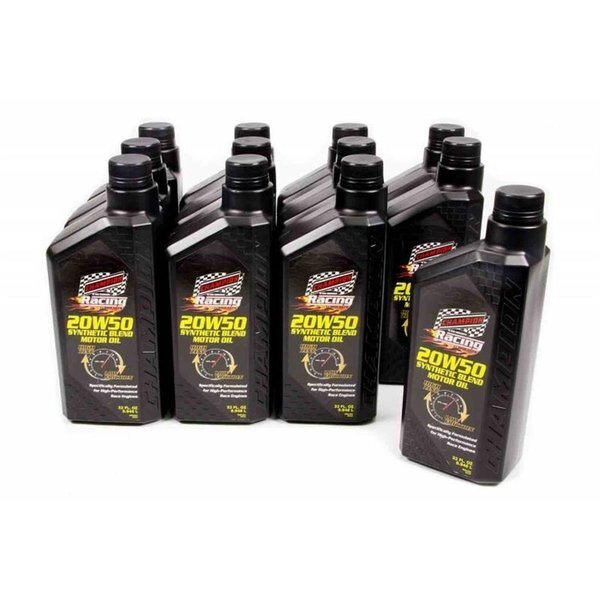 4111H-12 1 qt. 20W Synthetic Blend Racing Oil, 12PK, Champion, Mfr#: CHO4111H-12